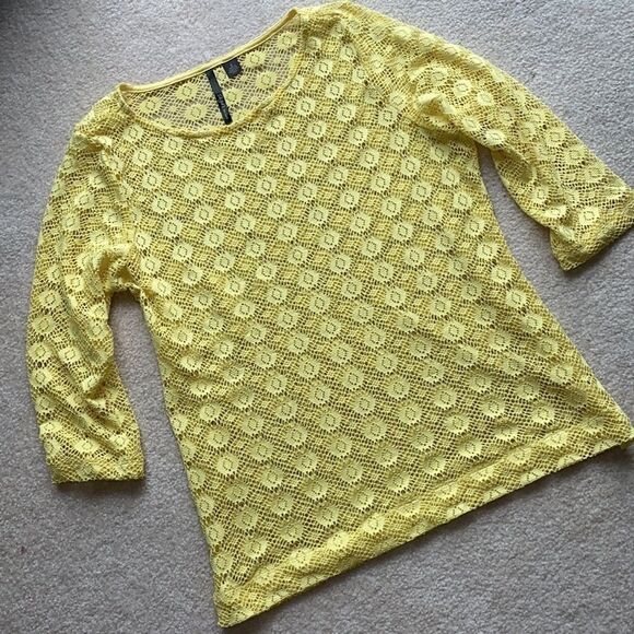 NWOT! “Skye’s the limit” Crocheted Top! - Picture 1 of 5